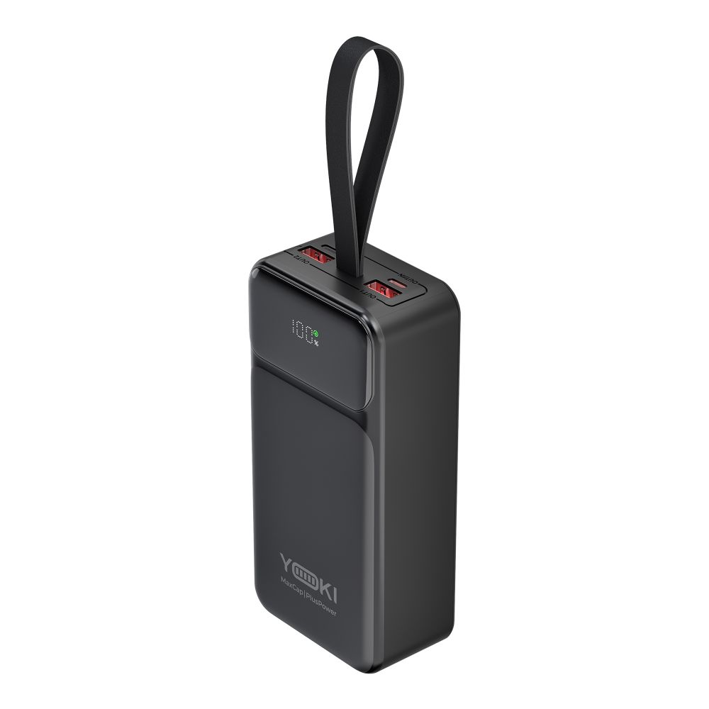 Купить POWER BANK YOKI MAXCAP 65W 40000 MAH BLACK YK-PMC4061_2