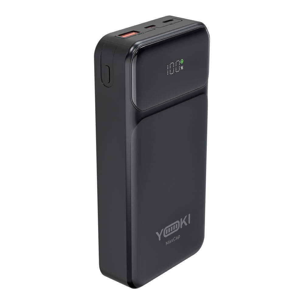 Купить POWER BANK YOKI MAXCAP 22,5W 20000 MAH BLACK YK-PMC2021