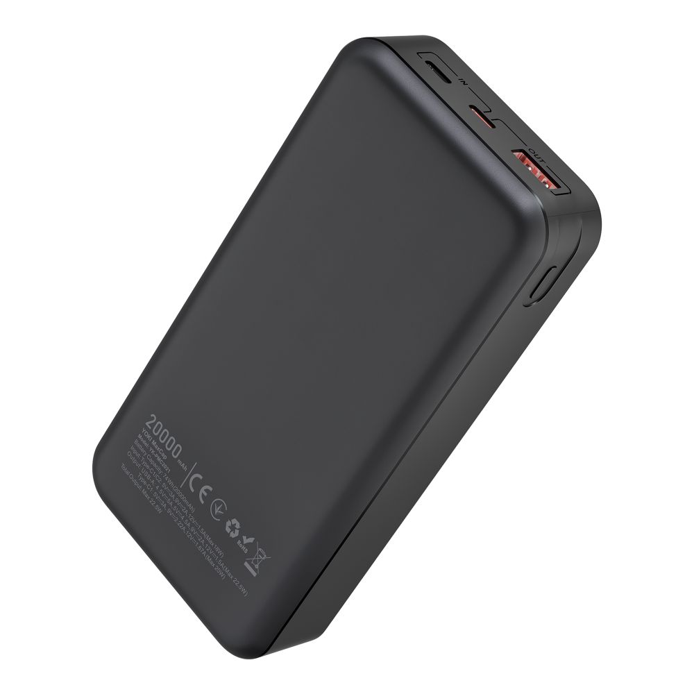 Купить POWER BANK YOKI MAXCAP 22,5W 20000 MAH BLACK YK-PMC2021_2