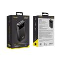 Купить POWER BANK YOKI MAXCAP 65W 20000 MAH BLACK YK-PMC2061_1