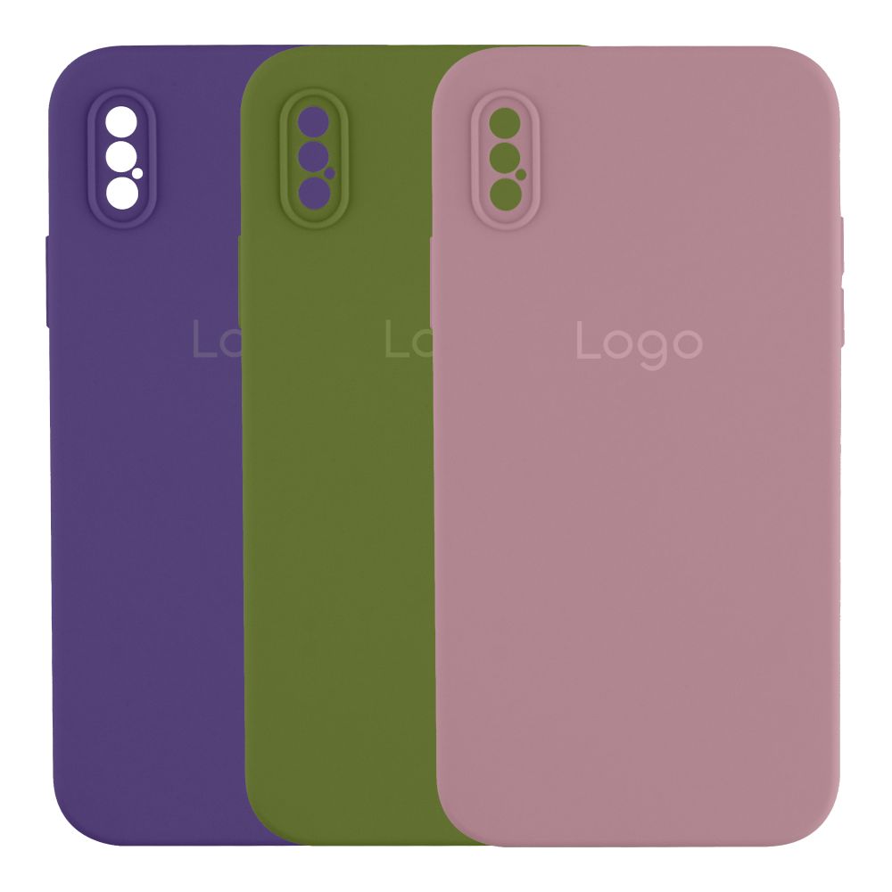 Купить ЧЕХОЛ SILICONE CASE SQUARE FULL CAMERA ДЛЯ IPHONE XS MAX
