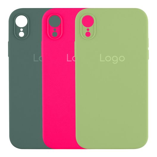 Купить ЧЕХОЛ SILICONE CASE SQUARE FULL CAMERA ДЛЯ IPHONE XR