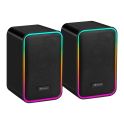 Купить КОМПЬЮТЕРНЫЕ КОЛОНКИ KISONLI X21 RGB USB BT