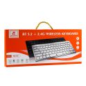 Купить КЛАВИАТУРА БЕСПРОВОДНАЯ JEQANG JB-320 DUAL-MODE, BATTERY_1