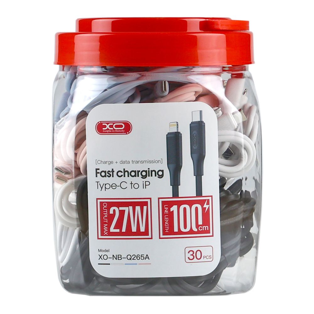 Купить USB XO-Q265A TYPE-C TO LIGHTNING PD27W (30PCS/BOTTLE)_1