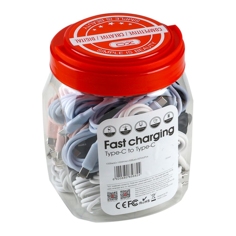 Купить USB XO-Q265B TYPE-C TO TYPE-C 60W (30PCS/BOTTLE)_2