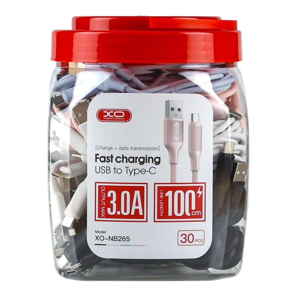 Купить USB XO-NB265 TYPE-C 3A (30PCS/BOTTLE)_1