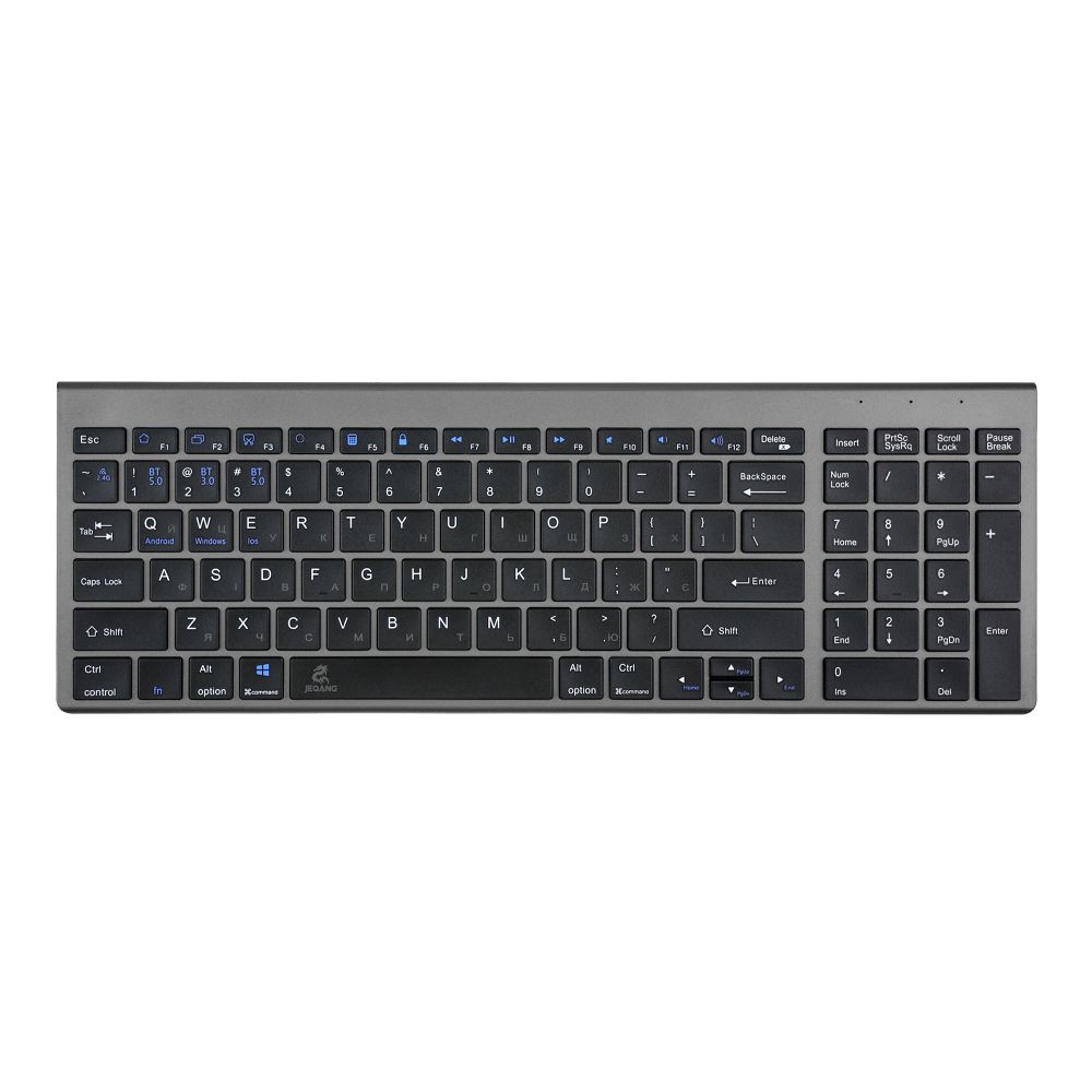 Купить КЛАВИАТУРА БЕСПРОВОДНАЯ JEQANG JB-386 BLUETOOTH KEYBOARD УЦЕНКА