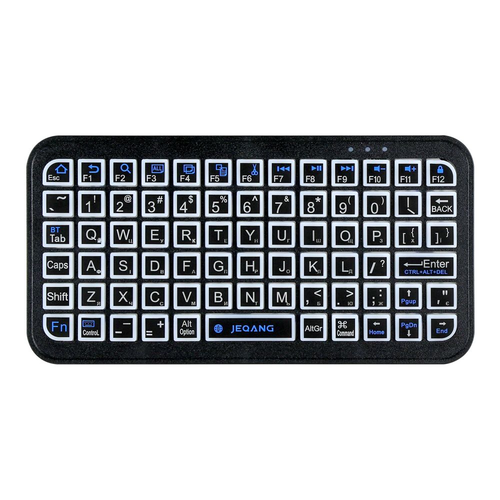 Купить КЛАВИАТУРА БЕСПРОВОДНАЯ JEQANG JB-512 BLUETOOTH (RGB) MINI KEYBOARD УЦЕНКА