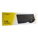 Купить БЕСПРОВОДНАЯ КЛАВИАТУРА И МЫШЬ TWOLF TF100 МЯТАЯ УПАКОВКА_1
