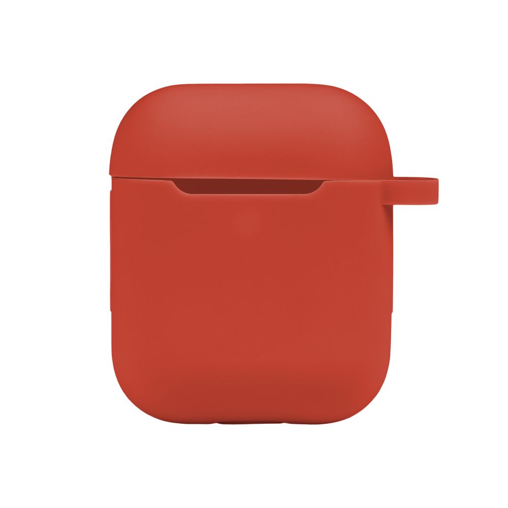 Купить ФУТЛЯР SILICONE CASE WITH HOOK ДЛЯ AIRPODS 1/2 МЯТАЯ УПАКОВКА