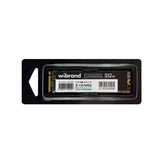 Купить SSD M.2 ДИСК WIBRAND CAIMAN 512GB NVME 2280 PCIE 3.0 3D NAND