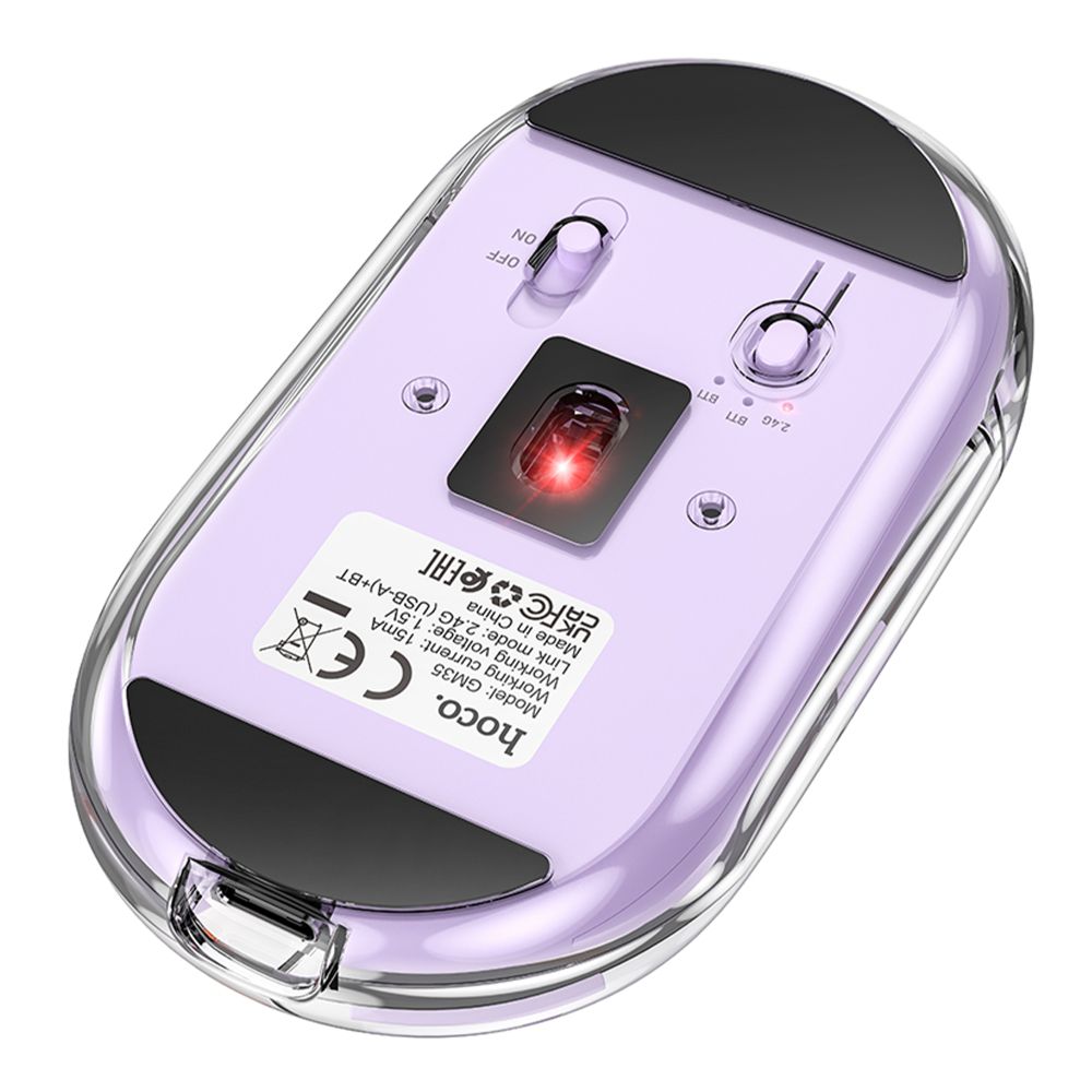 Купить WIRELESS МЫШЬ HOCO GM35 GENERAL DUAL-MODE SILENT (BATTERY VERSION)_9