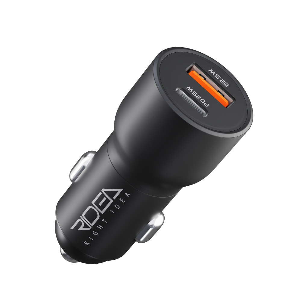 Купить АВТО ЗАРЯДНОЕ УСТРОЙСТВО RIDEA RCC-30110 QPOW 1USB/1USB-C PD/QC 30W