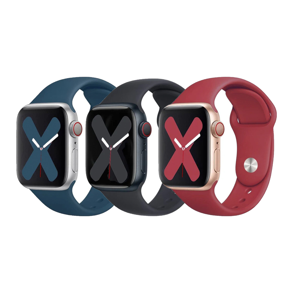 Купить РЕМЕШОК ДЛЯ APPLE WATCH BAND SILICONE ONE-PIECE SIZE-L 42/44/45/49 MM