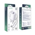 Купить СЕТЕВОЕ ЗАРЯДНОЕ УСТРОЙСТВО RIDEA RW-18121 RAPID 1USB QC 18W+TYPE-C_1