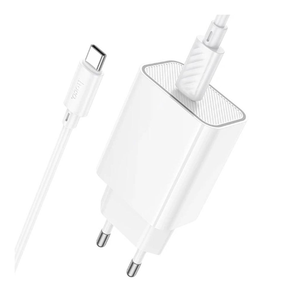 Купить СЕТЕВОЕ ЗАРЯДНОЕ УСТРОЙСТВО HOCO C143A 1USB-C PD/QC 20W+TYPE-C TO TYPE-C_5