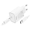 Купить СЕТЕВОЕ ЗАРЯДНОЕ УСТРОЙСТВО HOCO C143A 1USB-C PD/QC 20W+TYPE-C TO TYPE-C_2
