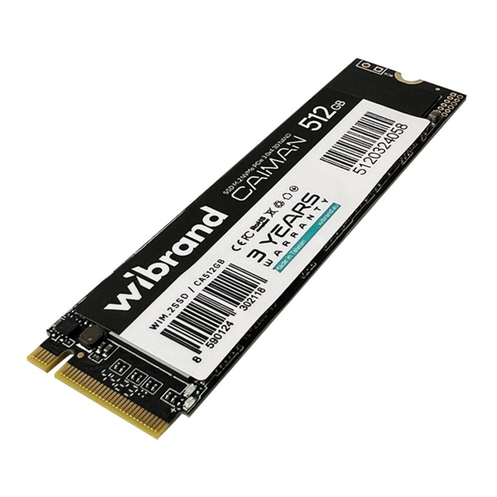 Купить SSD M.2 ДИСК WIBRAND CAIMAN 512GB NVME 2280 PCIE 3.0 3D NAND_2