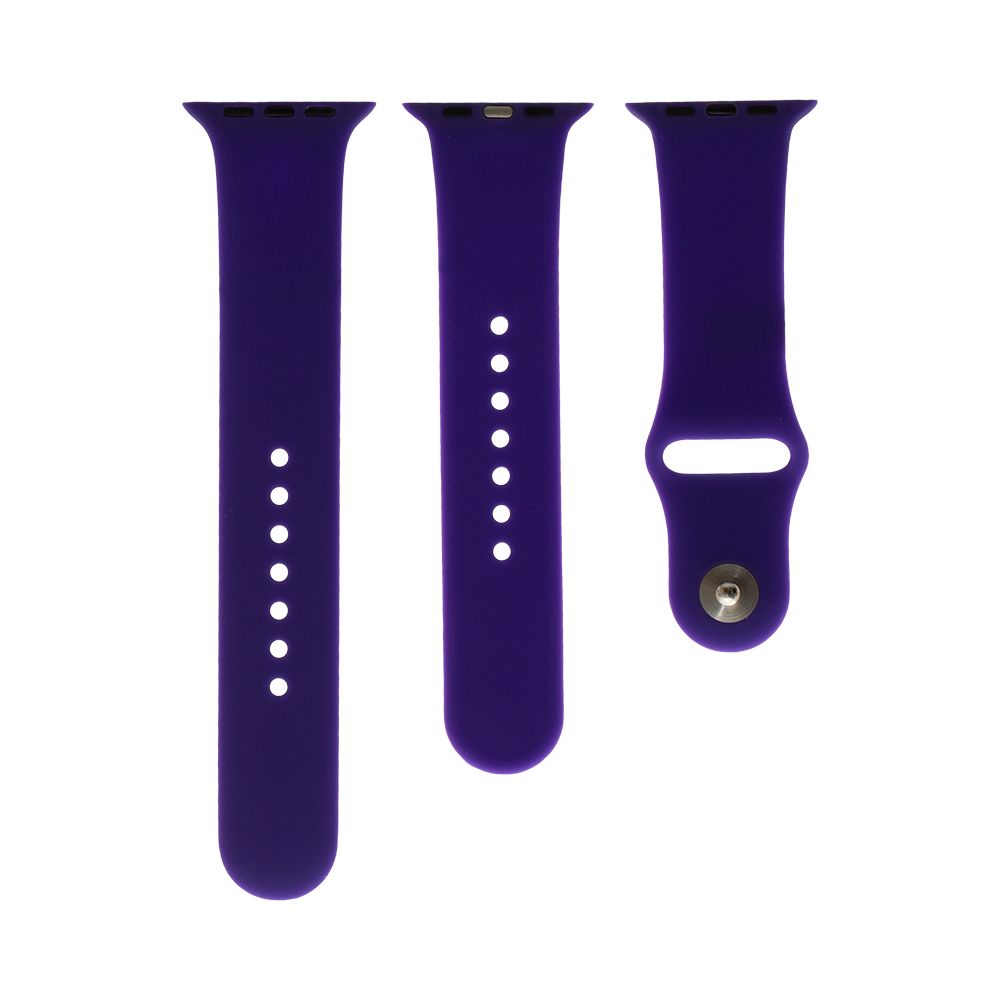 Купить РЕМЕШОК ДЛЯ APPLE WATCH BAND SILICONE TWO-PIECE 42/44/45/49 MM МЯТАЯ УПАКОВКА