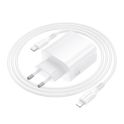Купить СЕТЕВОЕ ЗАРЯДНОЕ УСТРОЙСТВО BOROFONE BA89A 1USB-C/1USB PD/QC 30W+TYPE-C TO LIGHTNING_6