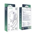 Купить СЕТЕВОЕ ЗАРЯДНОЕ УСТРОЙСТВО RIDEA RW-20125 RAPID PRO 1USB-C QC/PD 20W+TYPE-C TO LIGHTNING_1