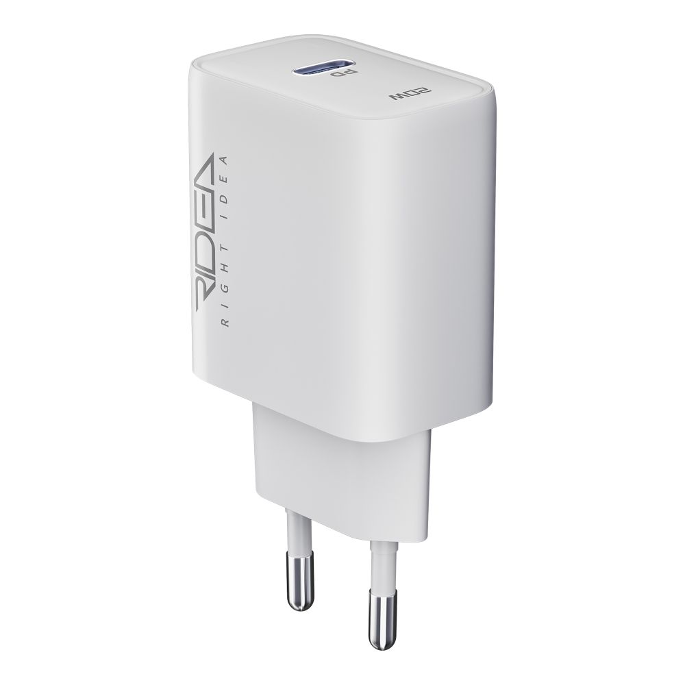 Купить СЕТЕВОЕ ЗАРЯДНОЕ УСТРОЙСТВО RIDEA RW-20125 RAPID PRO 1USB-C QC/PD 20W+TYPE-C TO LIGHTNING_5