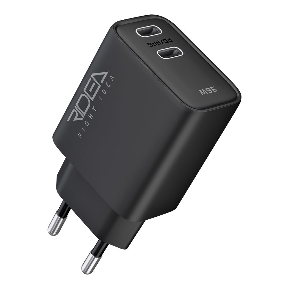 Купить СЕТЕВОЕ ЗАРЯДНОЕ УСТРОЙСТВО RIDEA RW-36120 TURBO PRO 2USB-C QC/PD 36W