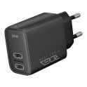 Купить СЕТЕВОЕ ЗАРЯДНОЕ УСТРОЙСТВО RIDEA RW-36120 TURBO PRO 2USB-C QC/PD 36W_3