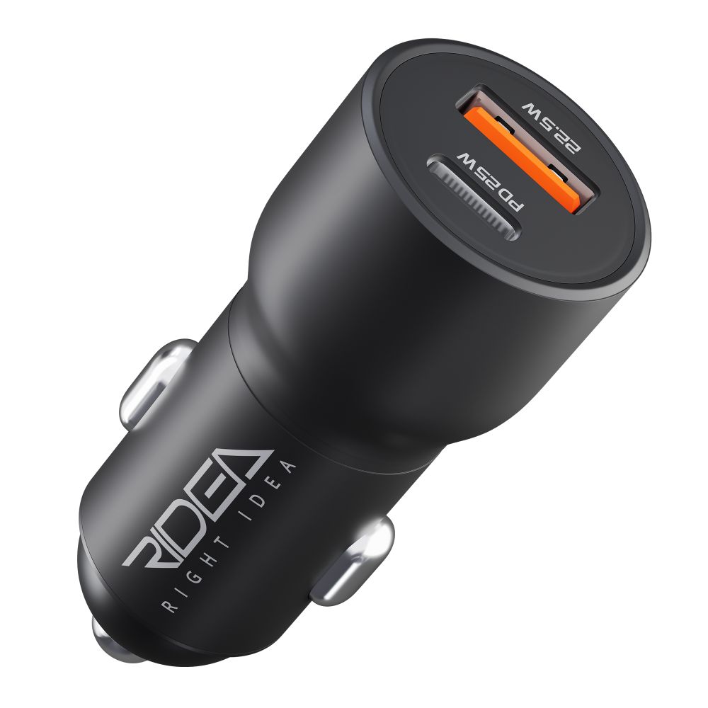 Купить АВТО ЗАРЯДНОЕ УСТРОЙСТВО RIDEA RCC-30110 QPOW 1USB/1USB-C PD/QC 30W
