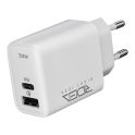 Купить СЕТЕВОЕ ЗАРЯДНОЕ УСТРОЙСТВО RIDEA RW-30120 TURBO 1USB/1USB-C QC/PD 30W_3