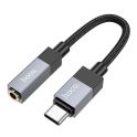 Купить AUX HOCO UPA32C TYPE-C (MALE) TO AUX 3.5MM (FEMALE) 15CM