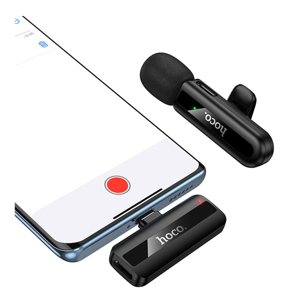 Купить МИКРОФОН ПЕТЛИЧНЫЙ БЕСПРОВОДНОЙ HOCO L20 IP_3