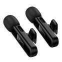 Купить МИКРОФОН ПЕТЛИЧНЫЙ БЕСПРОВОДНОЙ HOCO L20A DUAL-MIC IP/TYPE-C_5