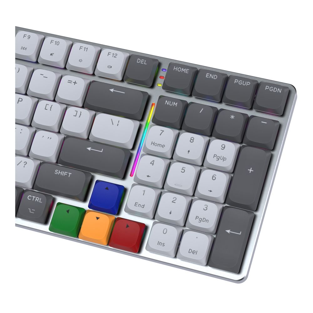 Купить КЛАВИАТУРА ИГРОВАЯ БЕСПРОВОДНАЯ FANTECH MAXFIT AIR99 MK916 BROWN SWITCH_3