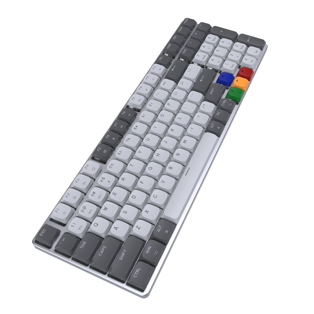 Купить КЛАВИАТУРА ИГРОВАЯ БЕСПРОВОДНАЯ FANTECH MAXFIT AIR99 MK916 BROWN SWITCH_2