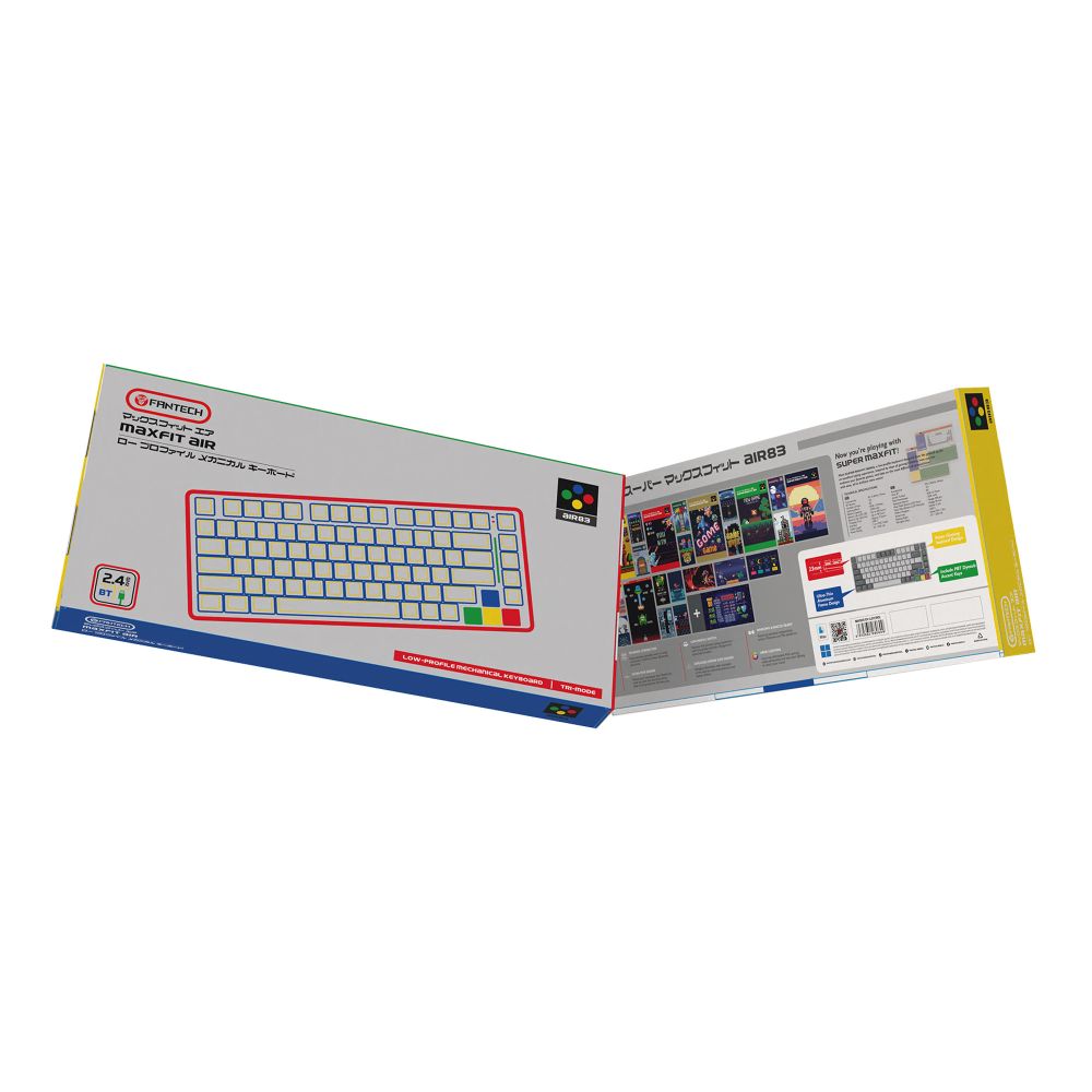 Купить КЛАВИАТУРА ИГРОВАЯ БЕСПРОВОДНАЯ FANTECH MAXFIT AIR83 MK915 BROWN SWITCH