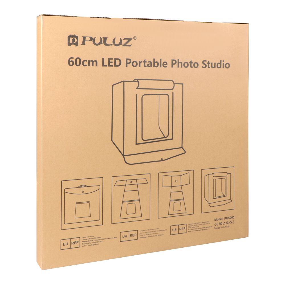 Купить ЛАЙТБОКС PULUZ PU5060 60 СМ 2 ЛАМПЫ 6 ФОНОВ МЯТАЯ УПАКОВКА_6