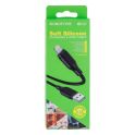 Купить USB BOROFONE BX42 SILICONE LIGHTNING МЯТАЯ УПАКОВКА