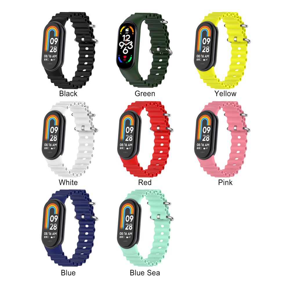 Купить РЕМЕШОК ДЛЯ XIAOMI MI BAND 8/9/10 OCEAN BAND_8