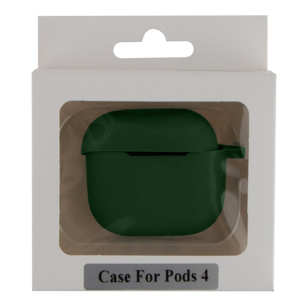 Купить ФУТЛЯР SILICONE CASE WITH HOOK ДЛЯ AIRPODS 4 МЯТАЯ УПАКОВКА_19