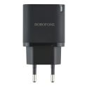Купить СЕТЕВОЕ ЗАРЯДНОЕ УСТРОЙСТВО BOROFONE BA85A 2USB-C PD/QC 35W