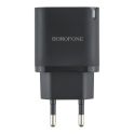 Купить СЕТЕВОЕ ЗАРЯДНОЕ УСТРОЙСТВО BOROFONE BA83A 1USB-C/1USB PD/QC 20W