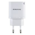 Купить СЕТЕВОЕ ЗАРЯДНОЕ УСТРОЙСТВО BOROFONE BA85A 2USB-C PD/QC 35W+TYPE-C TO TYPE-C_2