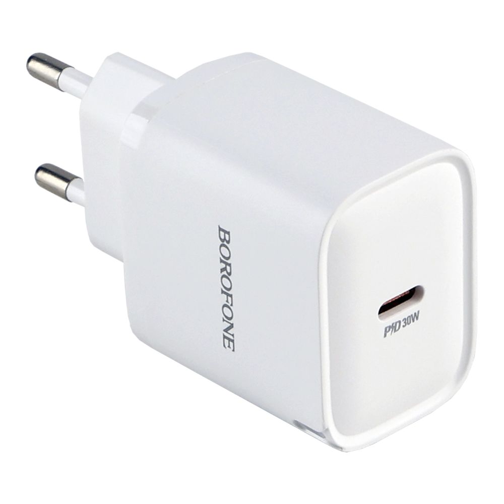 Купить СЕТЕВОЕ ЗАРЯДНОЕ УСТРОЙСТВО BOROFONE BA84A 1USB-C PD/QC 30W_4