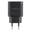 Купить СЕТЕВОЕ ЗАРЯДНОЕ УСТРОЙСТВО BOROFONE BA83A 1USB-C/1USB PD/QC 20W+TYPE-C TO TYPE-C