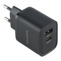 Купить СЕТЕВОЕ ЗАРЯДНОЕ УСТРОЙСТВО BOROFONE BA83A 1USB-C/1USB PD/QC 20W+TYPE-C TO TYPE-C_5