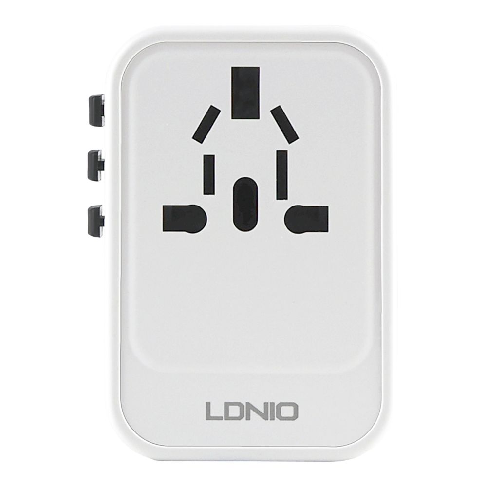 Купить СЕТЕВОЙ ПЕРЕХОДНИК LDNIO Z6 2USB-C/1USB 65W