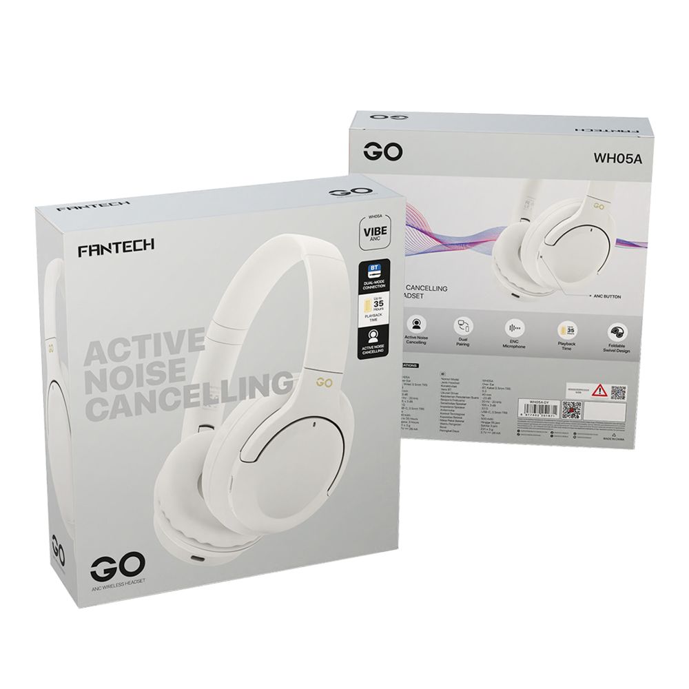 Купить БЛЮТУЗ СТЕРЕО ГАРНИТУРА FANTECH GO VIBE WH05A_1