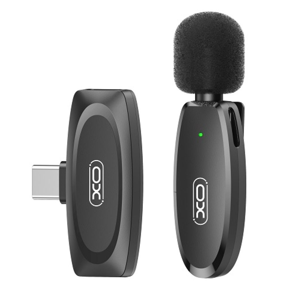 Купить МИКРОФОН ПЕТЛИЧНЫЙ БЕСПРОВОДНОЙ XO MKF08A TYPE-C МЯТАЯ УПАКОВКА